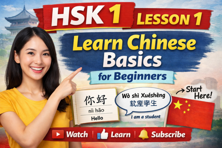 learn chinese for beginners step by step